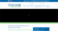 Desktop Screenshot of granadavet.com
